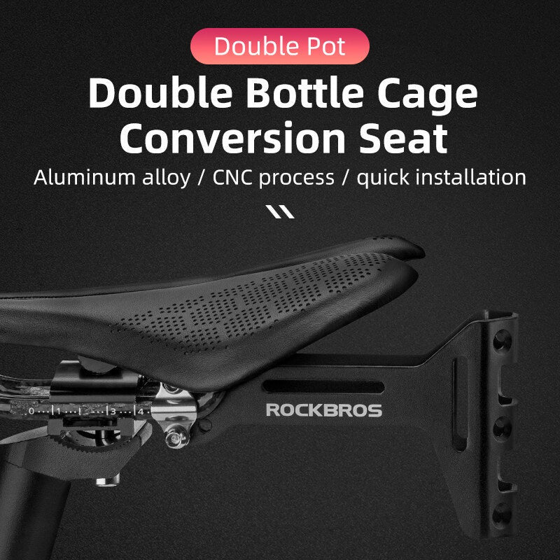 ROCKBROS Bottle Cage Adapter (Saddle Mount)
