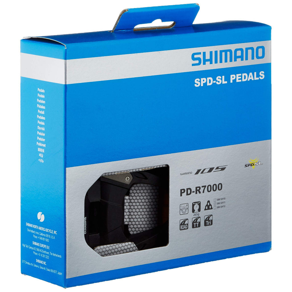 Shimano 105 PD-R7000 SPD-SL Pedals with Cleats