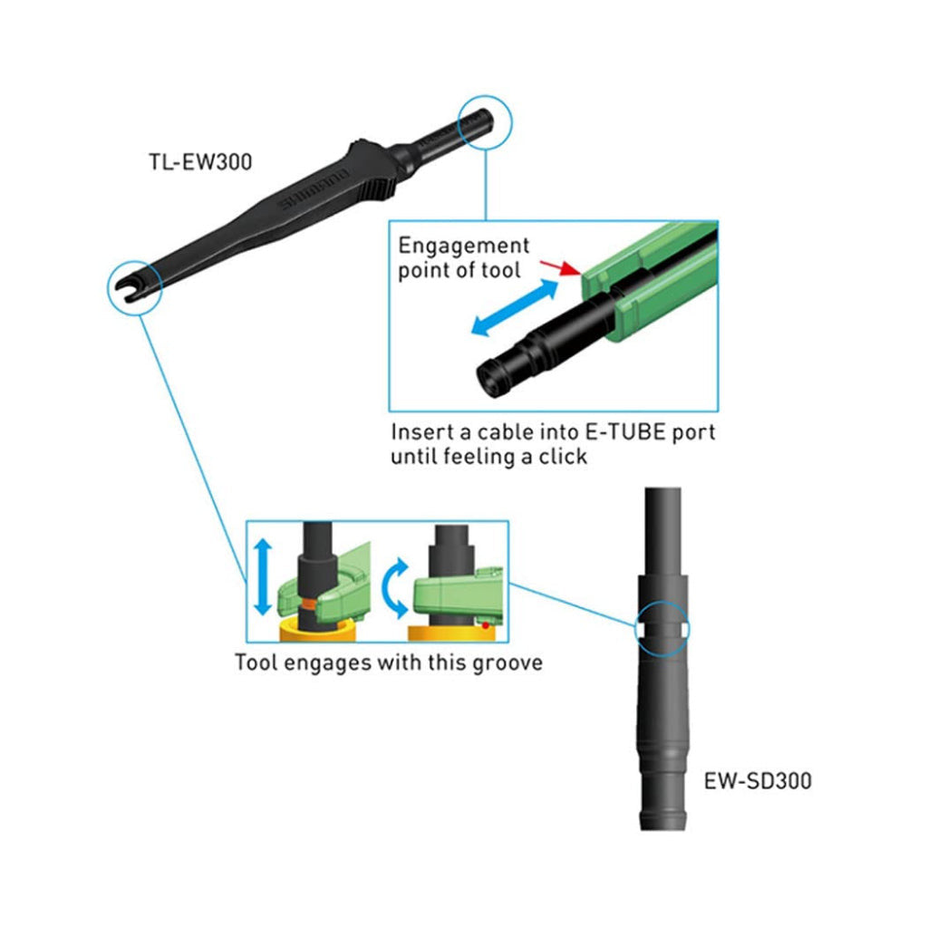 SHIMANO TL-EW300 Cable Tool Di2 Professional Bike Maintenance