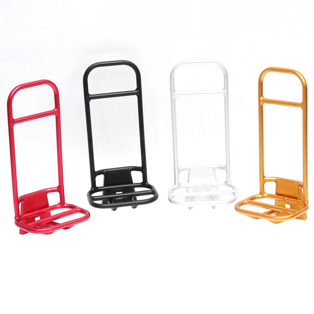 Bicycle Bag Rack Holder For Brompton Folding Bike Aluminum Alloy Bag Frame For Trifold bifold brompton 3sixty crius