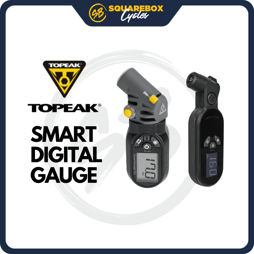 Topeak D2/ DX2 Digital Tire Pressure Gauge