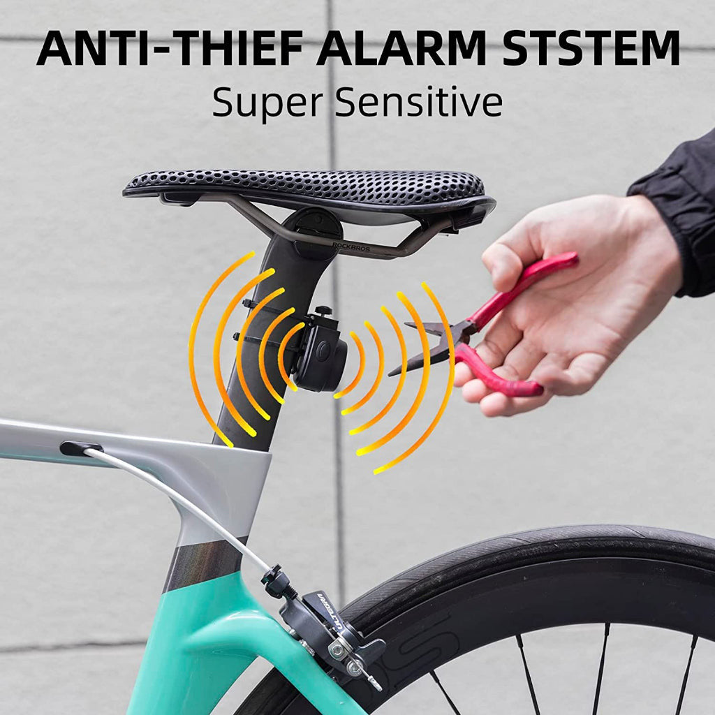ROCKBROS Bike Alarm 115dB (Remote Control)