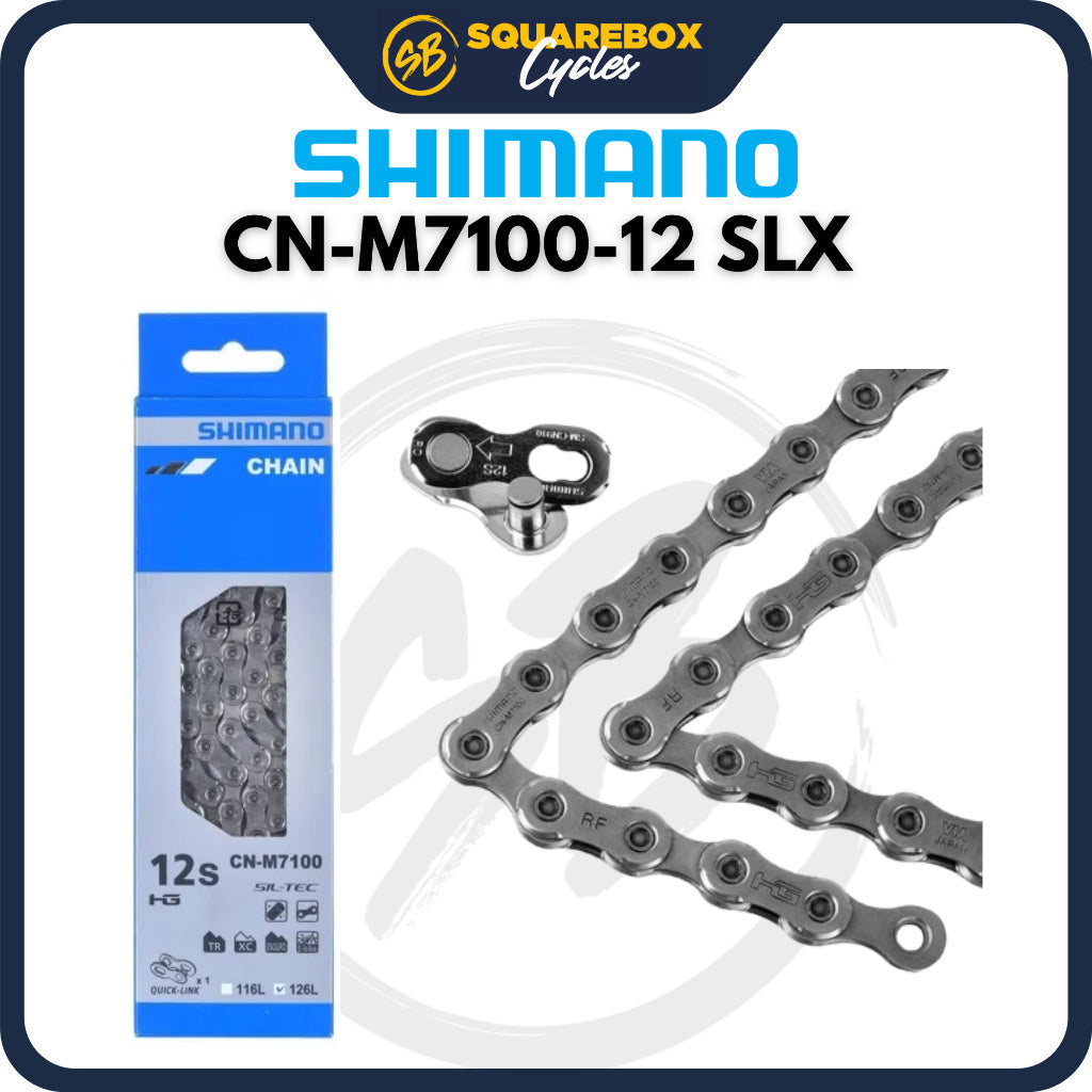 Shimano SLX CN-M7100 12s Chain 116L 126L