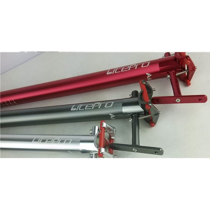 Litepro Aluminum Alloy Bottle Cage Conversion Seatpost Mounting Bracket Adapter Rod Seat Tube 412