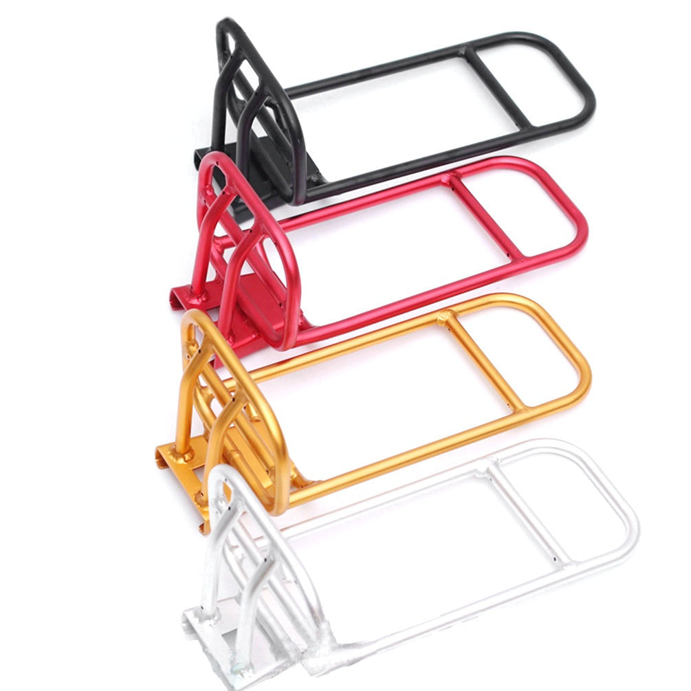 Bicycle Bag Rack Holder For Brompton Folding Bike Aluminum Alloy Bag Frame For Trifold bifold brompton 3sixty crius