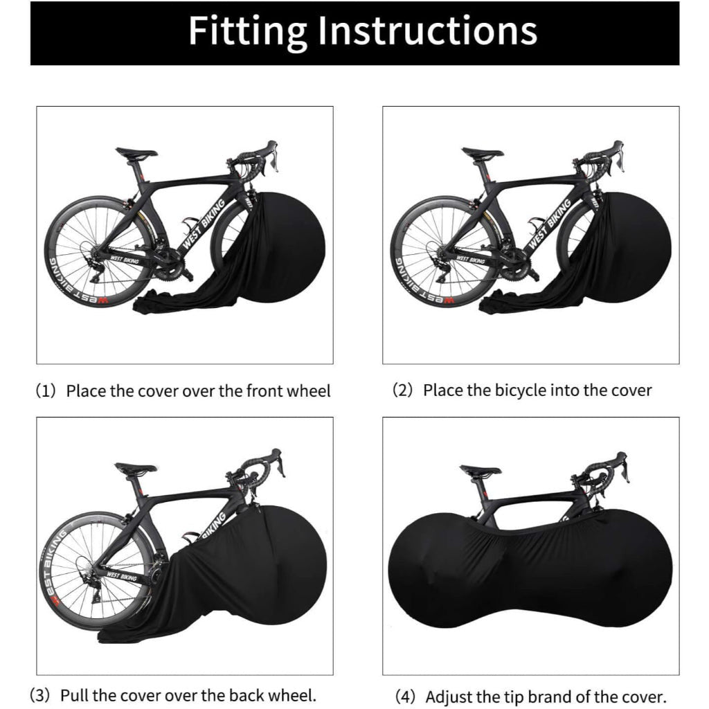 Bicycle Protective Cover Anti-dust Wheels Frame Cover Scratch-proof Storage Bag Bike Accessories MTB Road