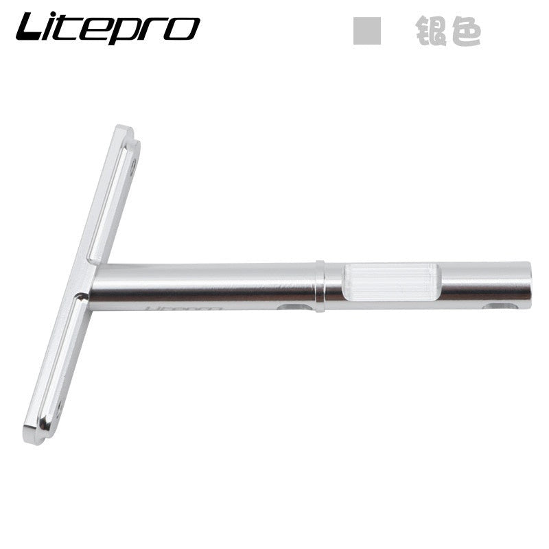 Litepro Aluminum Alloy Bottle Cage Conversion Seatpost Mounting Bracket Adapter Rod Seat Tube 412