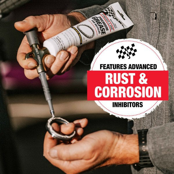 Finish Line Premium Bike Grease with Trilinium Technology – 3.5 oz