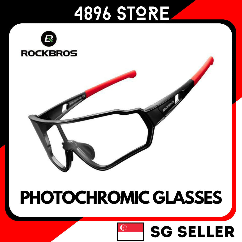 ROCKBROS Cycling Glasses Men Women Photochromic Outdoor Sport Hiking Eyewear Inner Frame Bicycle Glasses -10161