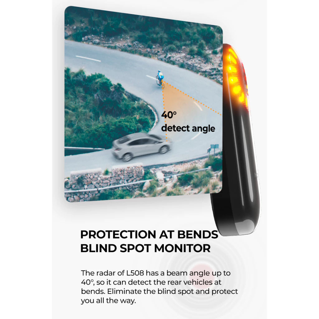 Magene L508 bike Radar Tail Light Bicycle Smart Rear Lighting Waterproof Brake Sensor Warning Lamp