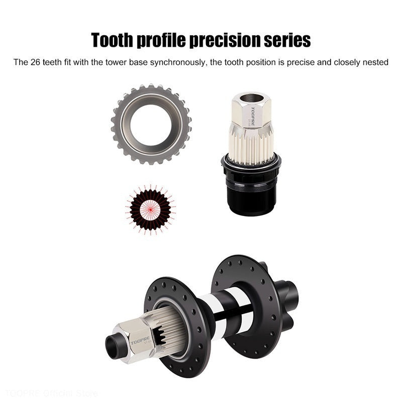 TOOPRE Bicycle Wheel Hub Repair Removal Tool Dt Planetary Ratchet Bike Drum Tool Cycling Repair Tools DT Swiss Tool