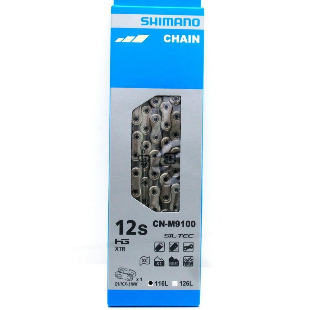 SHIMANO CN-M9100 12-speed Chain with Quick-Link XTR MTB Dura Ace