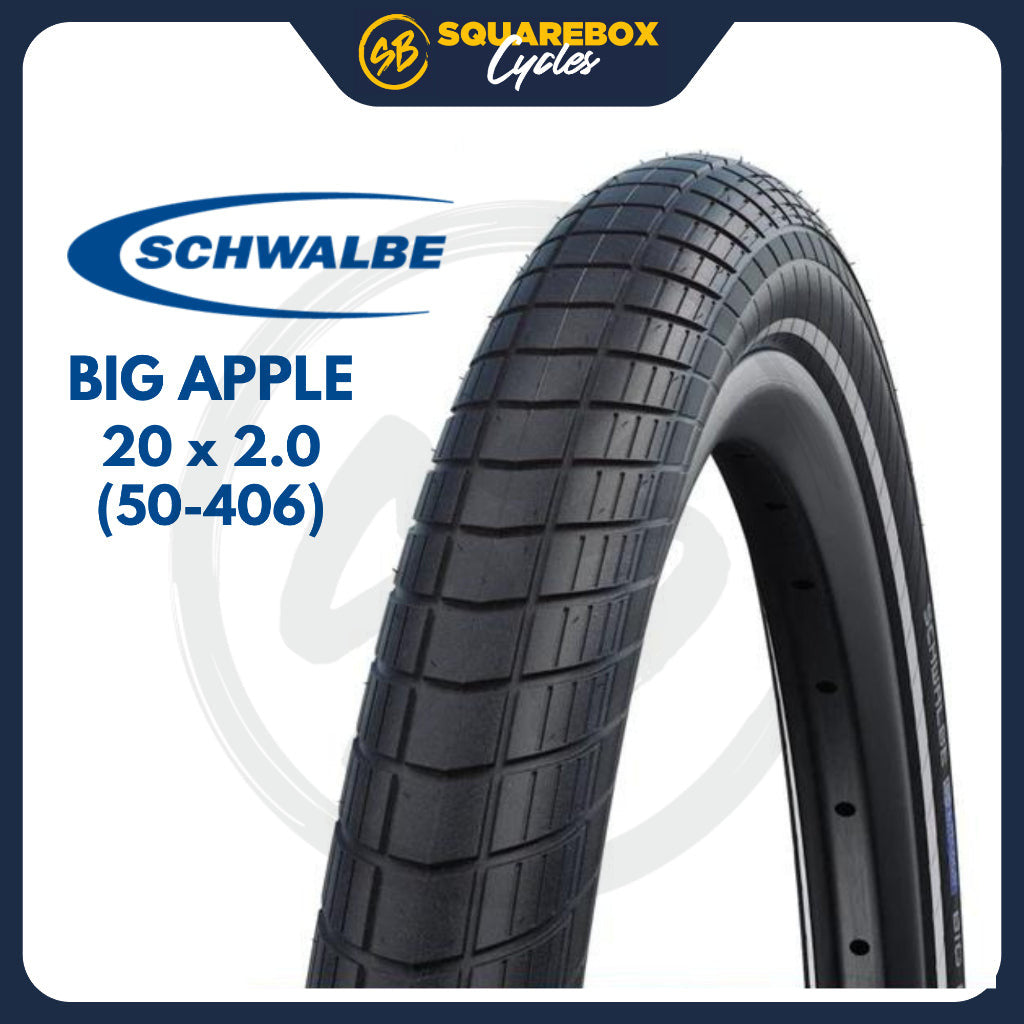 Schwalbe Big Apple 20 x 2.00 Tyre (50-406)
