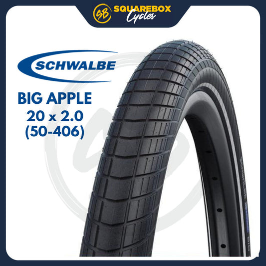 Schwalbe Big Apple 20 x 2.00 Tyre (50-406)
