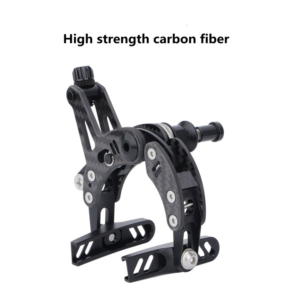 Carbon Fiber Front/Rear Dual Pull Pivot C Brake Calipers suitable for fixie road bike 451 700C