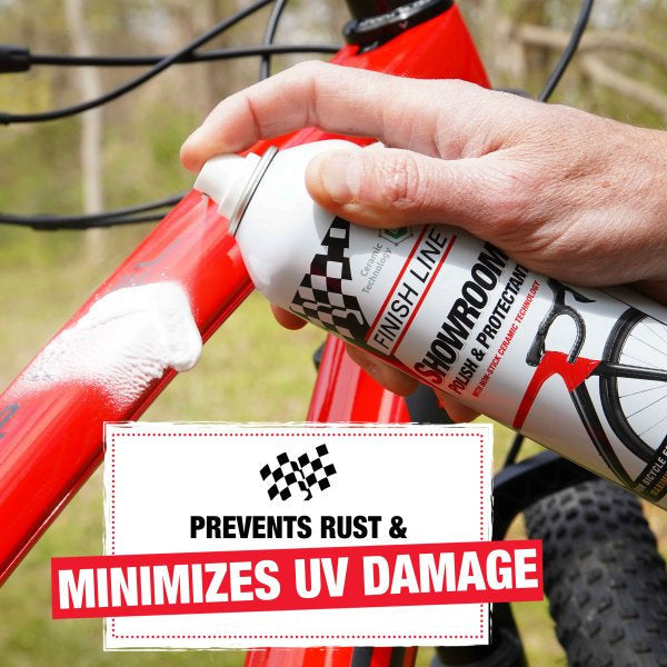 Finish Line Showroom Bike Polish and Protectant Spray