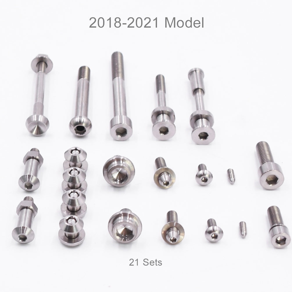 TWTOPSE Bicycle Titanium Bolts Screw Set For 2015 2016 2017 2018 2019 2020 2021 Brompton Folding Bike Part