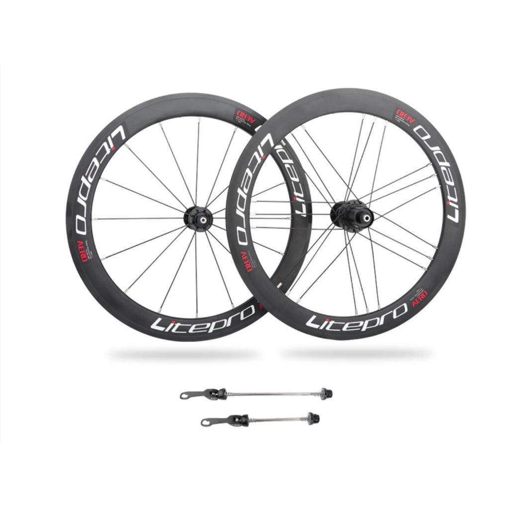 Litepro AERO Folding Bicycle 451 20 inch Wheelset 100/135mm Disc V Brake For 8 9 10 11 Speed One Pair