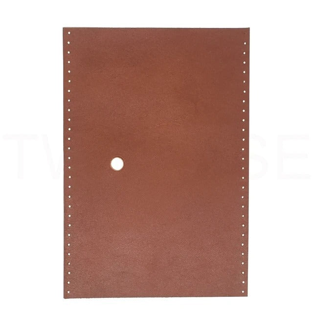 Handmade Italian Cowhide Leather Bike Frame Stem Protector Cover Compatible With trifold Folding Bicycle