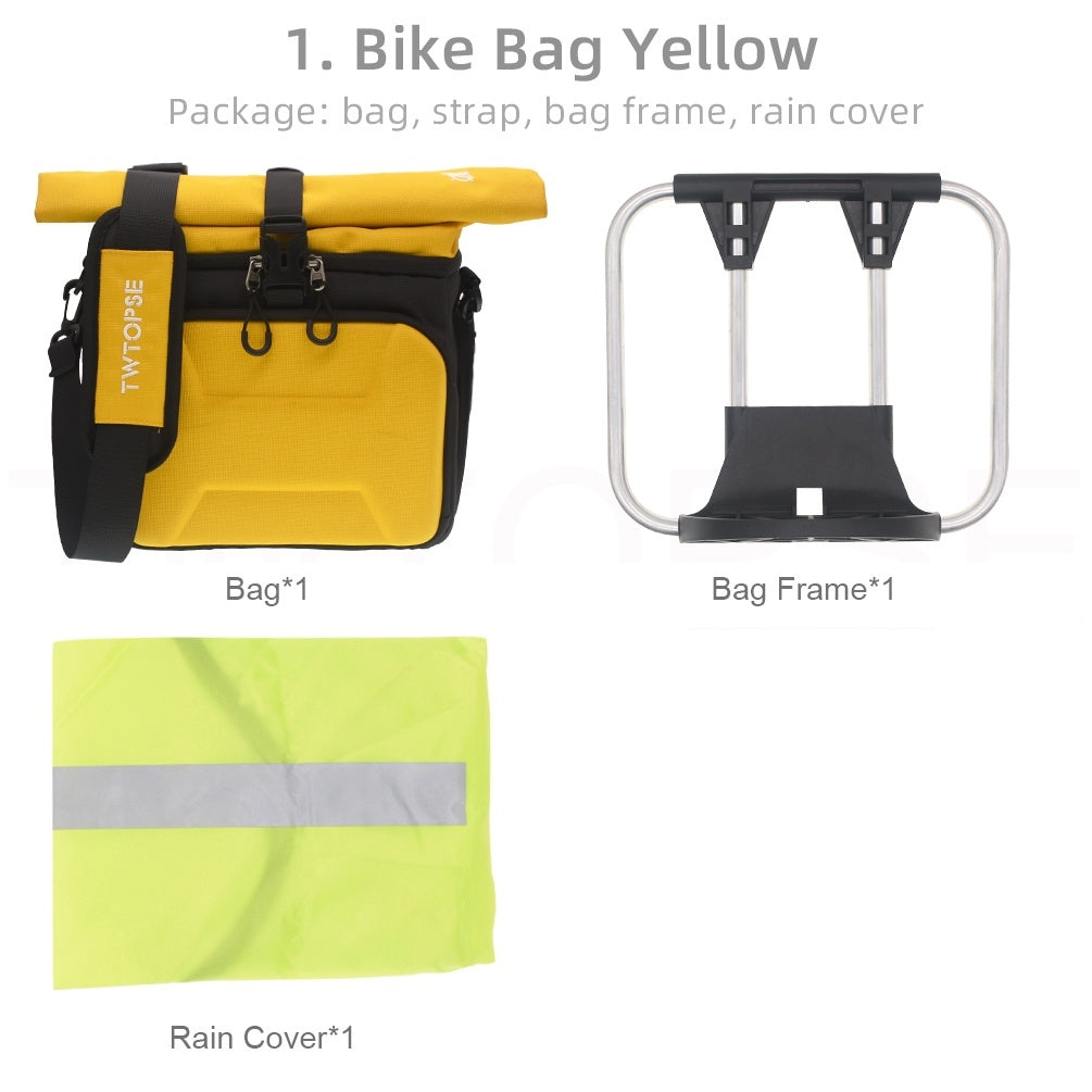 Bicycle Front Bag Folding Bike Bicycle Front Block Paikesi Crius Java Dahon Rifle 3SIXTY PIKES Brompton TWTOPSE