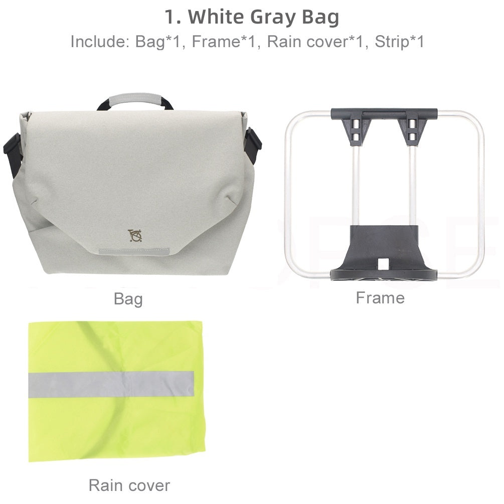 Bicycle Front Bag Folding Bike Bicycle Front Block Messenger Laptop Bag Java Dahon Rifle 3SIXTY PIKES TWTOPSE