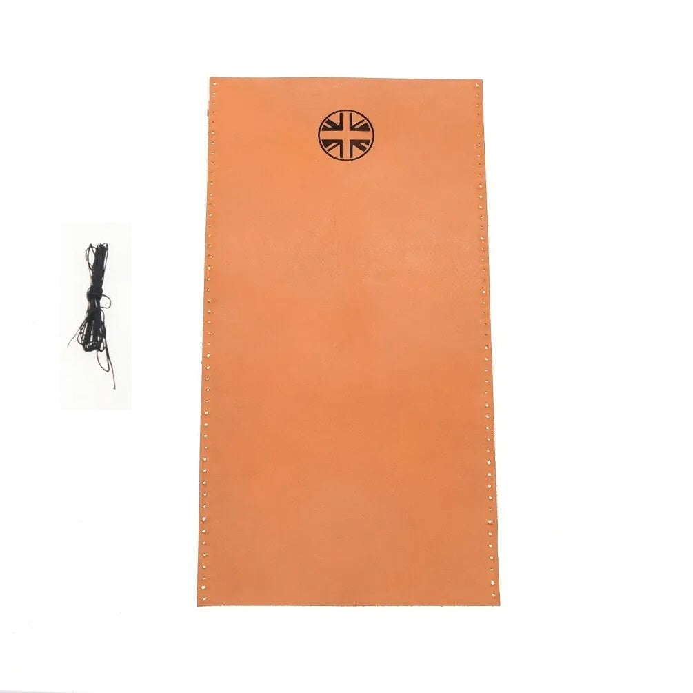 Handmade Italian Cowhide Leather Bike Frame Stem Protector Cover Compatible With trifold Folding Bicycle